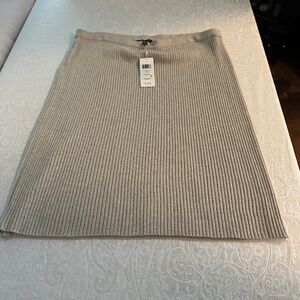 NWT Eileen Fisher rib knit skirt